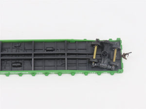 HO Scale Walthers Trainline 931-601 BN Burlington Northern 50' Flat Car #621857