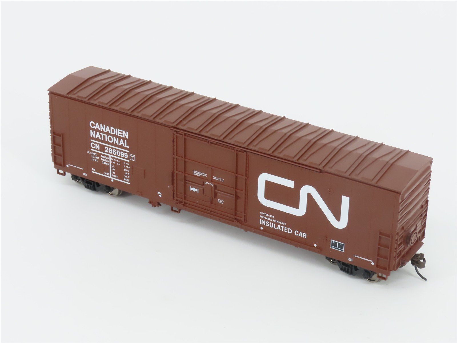 HO Walthers Trainline 931-1801 CN Canadian National Insulated Box Car #286099