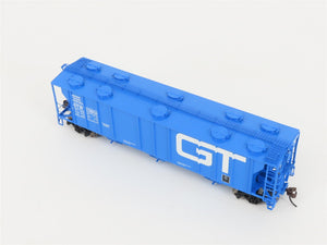 HO Scale Athearn 93726 GTW Grand Trunk Western 3-Bay Covered Hopper #113906
