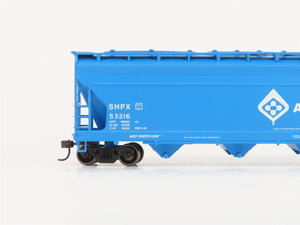 HO Athearn 72261 SHPX ADM Archer-Daniels-Midland 4-Bay Covered Hopper #53216
