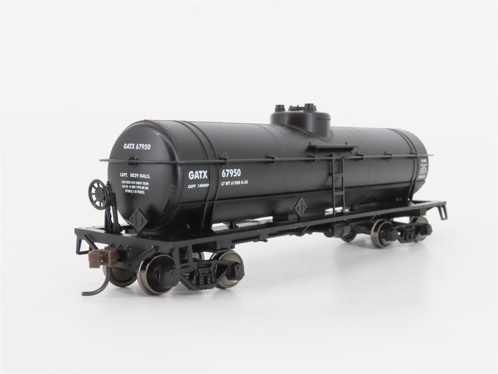 HO Scale Athearn 7308 GATX 8k Gallon Single Dome Tank Car #67950