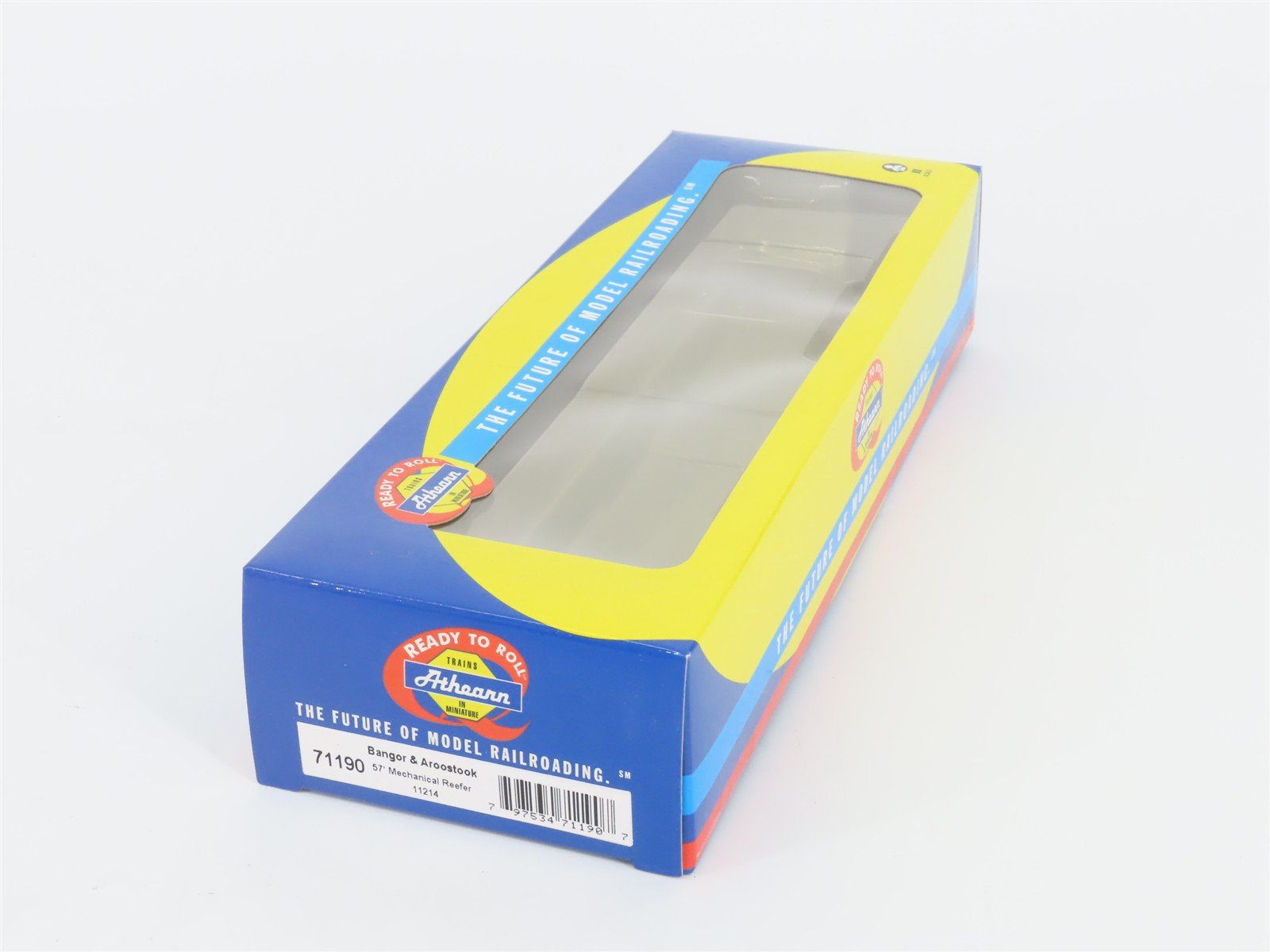 HO Scale Athearn 71190 BAR Bangor & Aroostook 57' Mech Reefer #11214