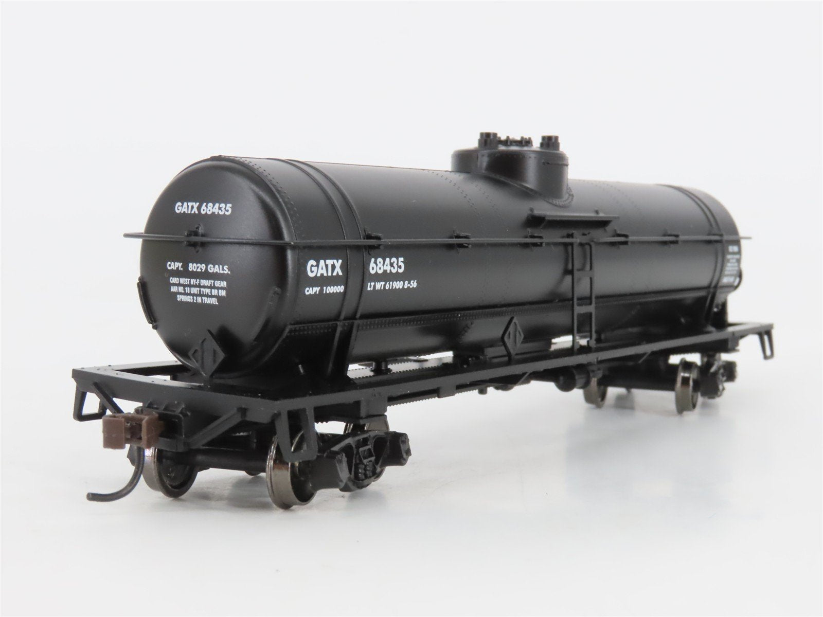 HO Scale Athearn 7309 GATX 8k Gallon Single Dome Tank Car #68435