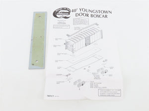 HO Scale Athearn 70010 WAB Wabash 40' Youngstown Door Box Car #60041
