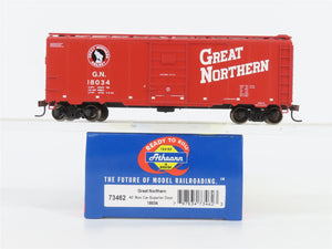 HO Scale Athearn 73462 GN Great Northern 40' Superior Door Box Car #18034