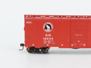 HO Scale Athearn 73462 GN Great Northern 40' Superior Door Box Car #18034