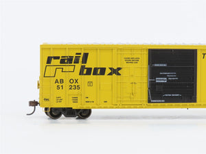 HO Scale Athearn 92846 ABOX Railbox (early) FMC 50' Combo Door Box Car #51235