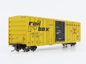 HO Scale Athearn 92846 ABOX Railbox (early) FMC 50' Combo Door Box Car #51235