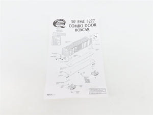 HO Scale Athearn 92846 ABOX Railbox (early) FMC 50' Combo Door Box Car #51235