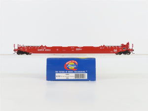 HO Scale Athearn 91101 GBRX 56' Well Car #2853 w/ 4 28' Containers