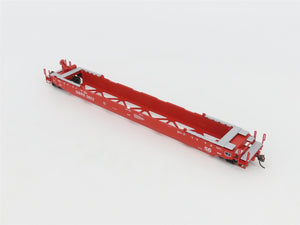 HO Scale Athearn 91101 GBRX 56' Well Car #2853 w/ 4 28' Containers