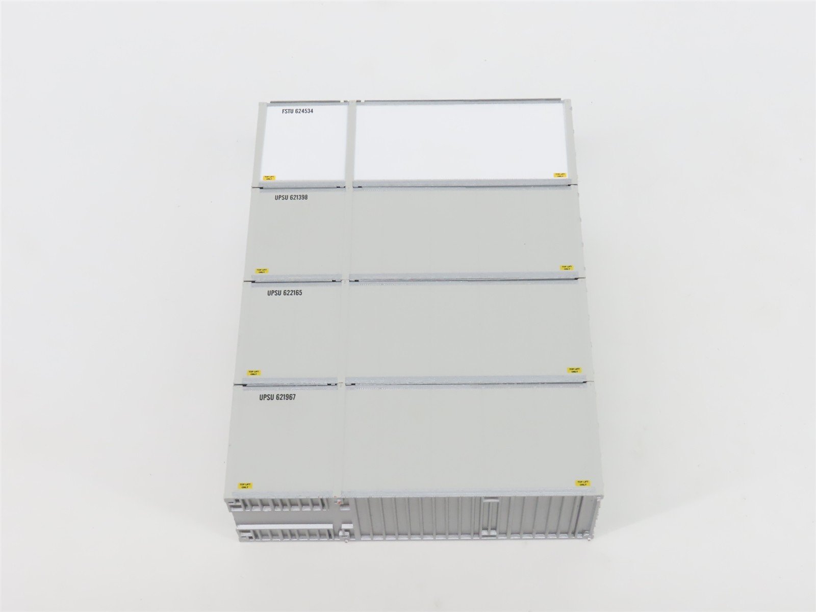 HO Scale Athearn 91101 GBRX 56' Well Car #2853 w/ 4 28' Containers