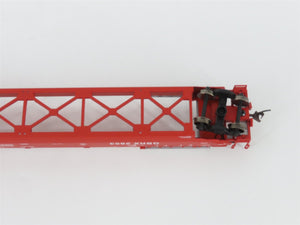 HO Scale Athearn 91101 GBRX 56' Well Car #2853 w/ 4 28' Containers