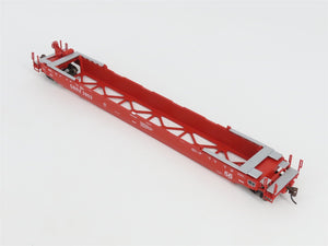 HO Scale Athearn 91101 GBRX 56' Well Car #2853 w/ 4 28' Containers