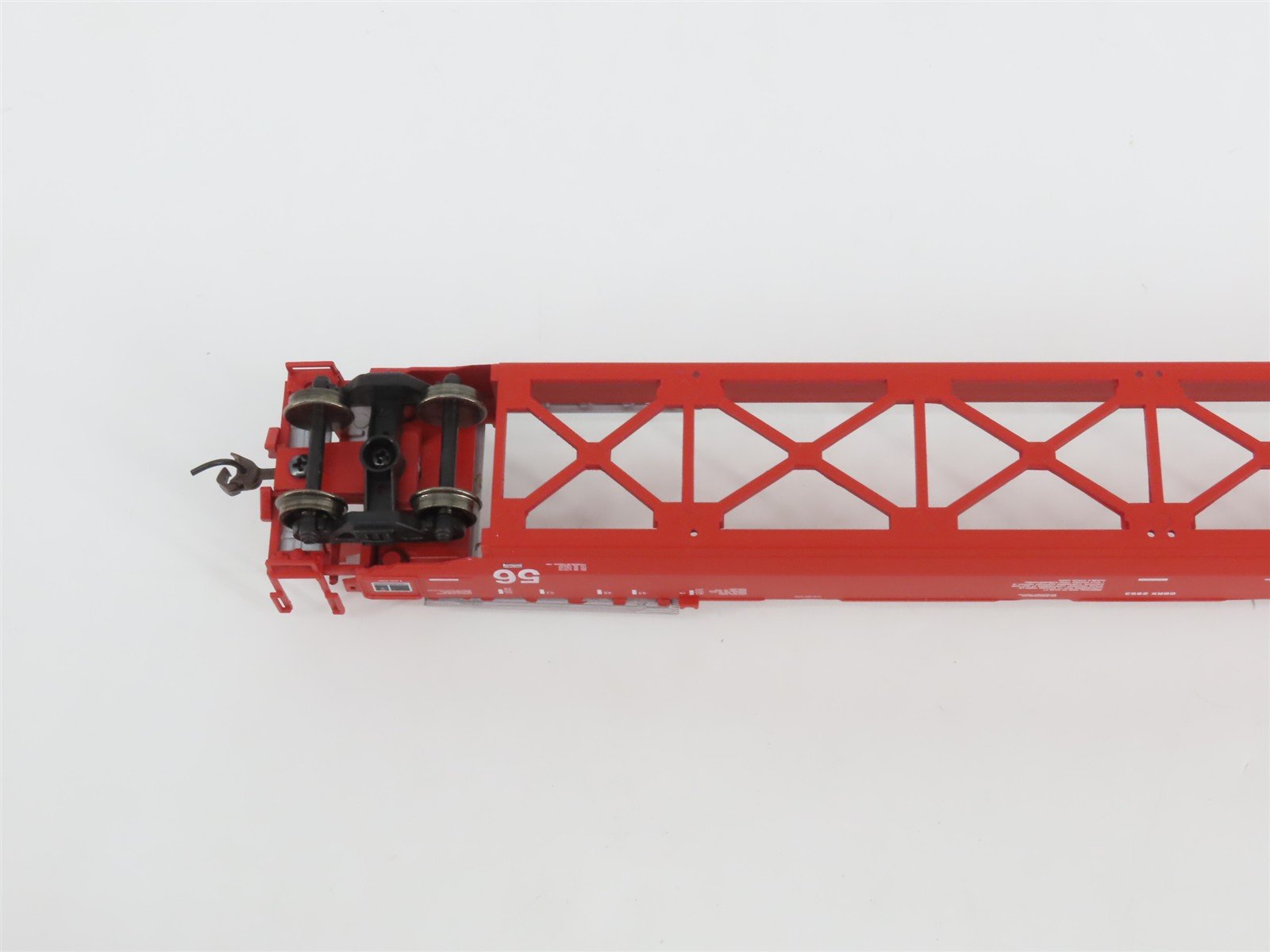 HO Scale Athearn 91101 GBRX 56' Well Car #2853 w/ 4 28' Containers