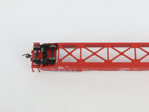 HO Scale Athearn 91101 GBRX 56' Well Car #2853 w/ 4 28' Containers