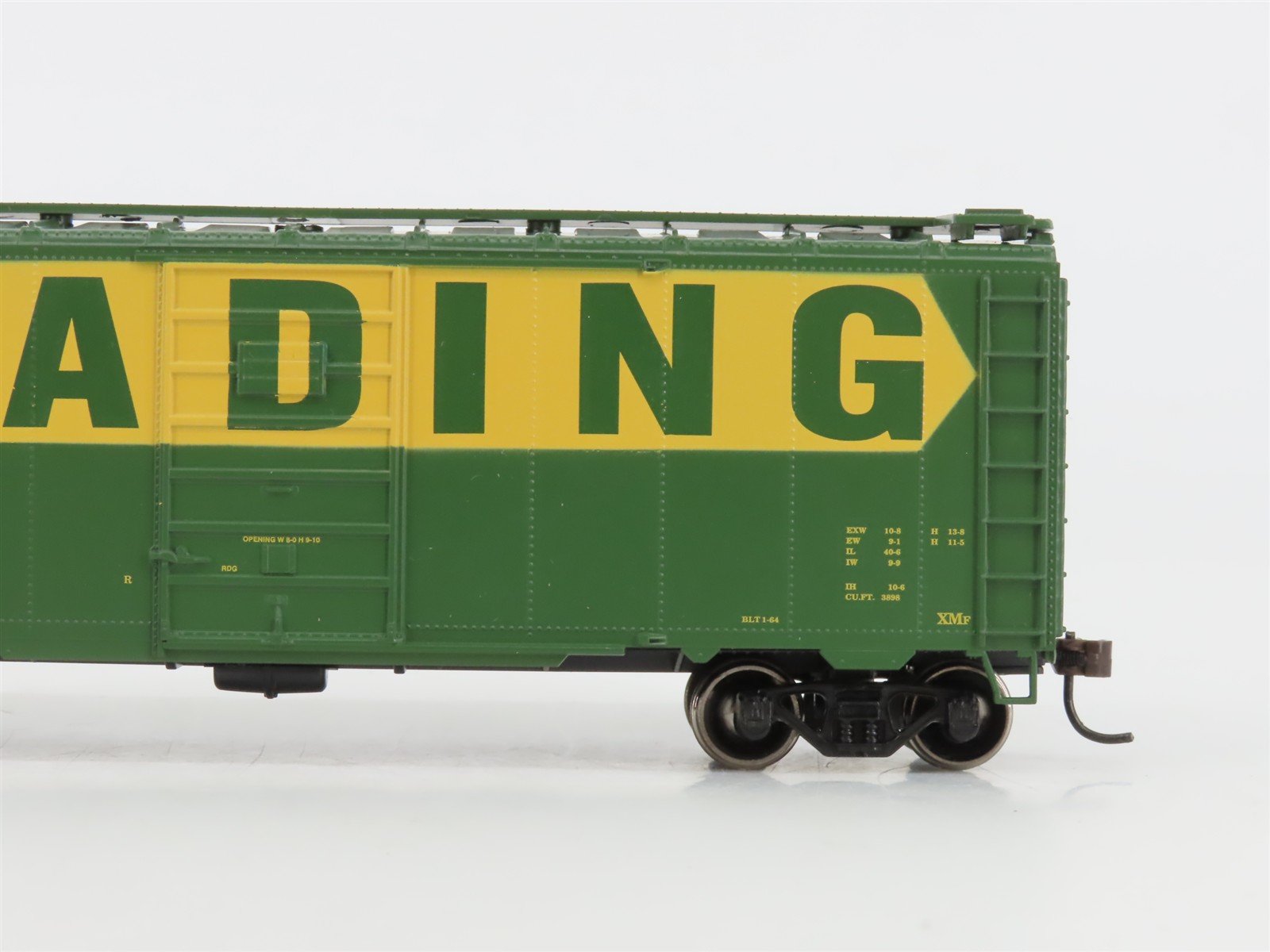 HO Scale Athearn 70355 RDG Reading 40' Superior Door Box Car #118055