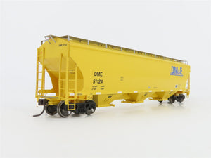 HO Athearn Genesis G4260 DM&E Trinity 5161 cu. ft. 3-Bay Covered Hopper #51124