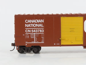 HO Scale Trains Canada 1-2012 CN Canadian National 40' Box Car #543783