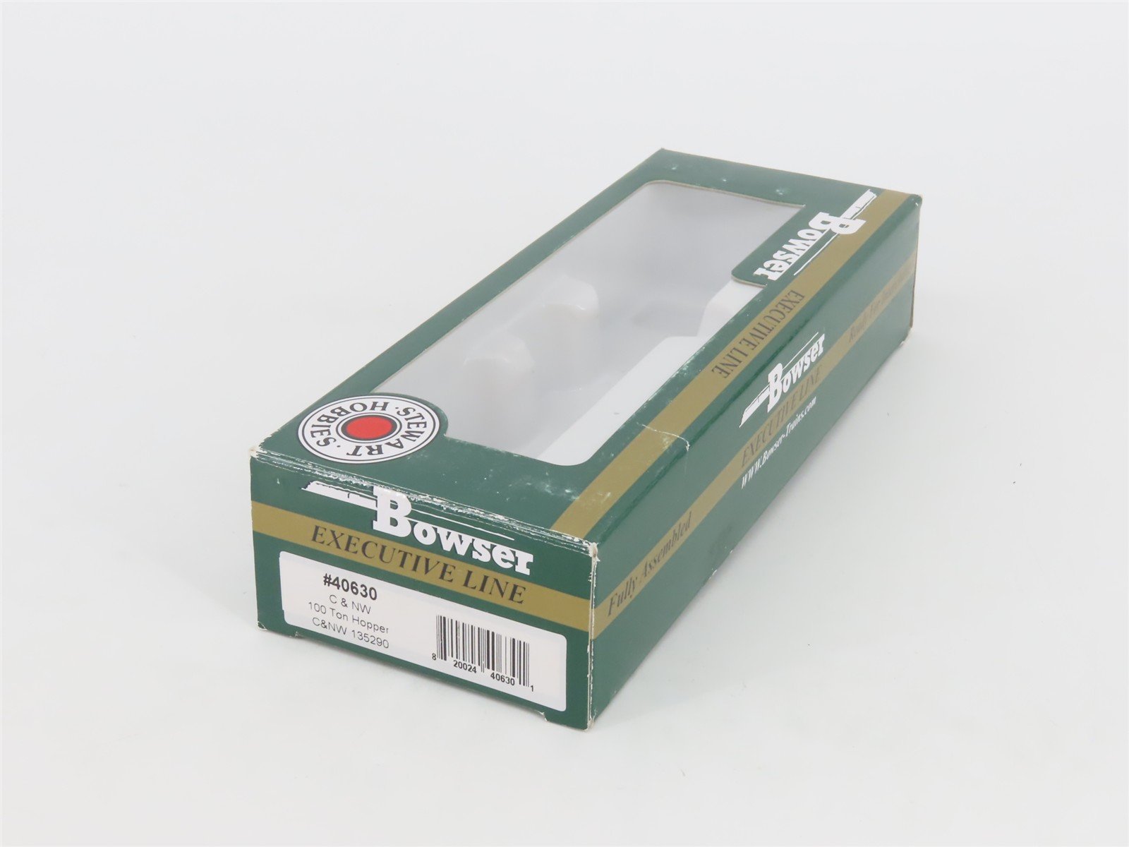 HO Scale Bowser Executive 40630 CNW Chicago & North Western 3-Bay Hopper #135290