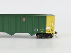 HO Scale Bowser Executive 40628 CNW Chicago & North Western 3-Bay Hopper #135229