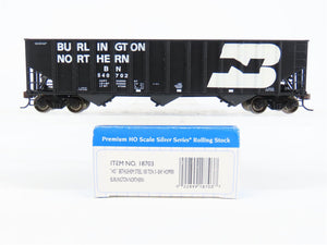 HO Bachmann Silver Series 18703 BN Burlington Northern 3-Bay Open Hopper #540702