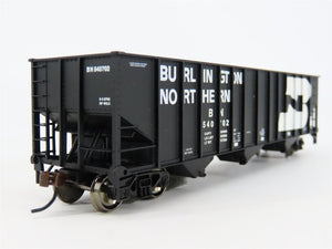 HO Bachmann Silver Series 18703 BN Burlington Northern 3-Bay Open Hopper #540702