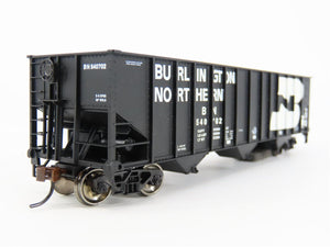 HO Bachmann Silver Series 18703 BN Burlington Northern 3-Bay Open Hopper #540702