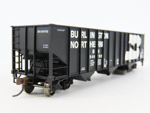 HO Bachmann Silver Series 18703 BN Burlington Northern 3-Bay Open Hopper #540702