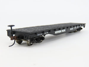 HO Scale Bachmann Silver Series 17333 NP Northern Pacific Flat Car #63847