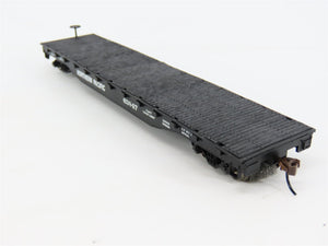 HO Scale Bachmann Silver Series 17333 NP Northern Pacific Flat Car #63847
