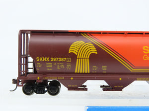HO Bachmann Silver Series 19140 SKNX Saskatchewan Cylindrical Hopper #397387