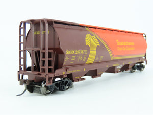 HO Bachmann Silver Series 19140 SKNX Saskatchewan Cylindrical Hopper #397387