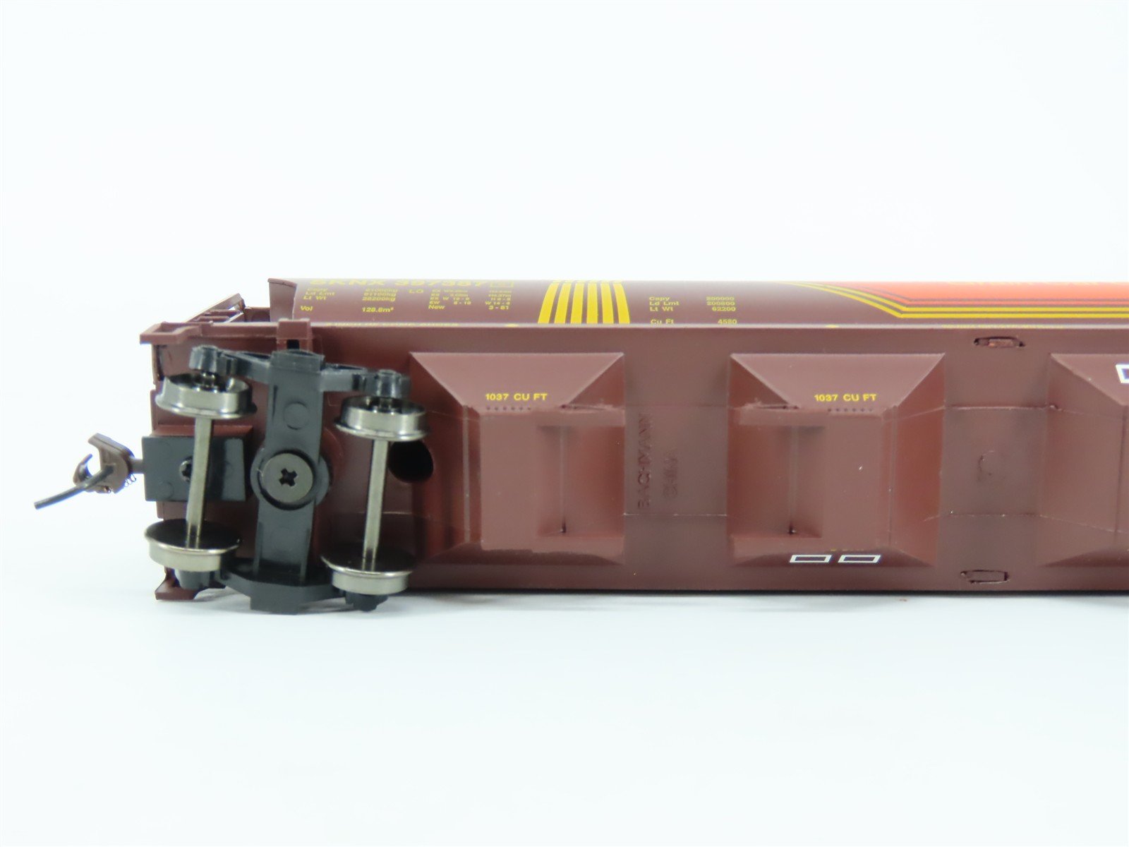 HO Bachmann Silver Series 19140 SKNX Saskatchewan Cylindrical Hopper #397387