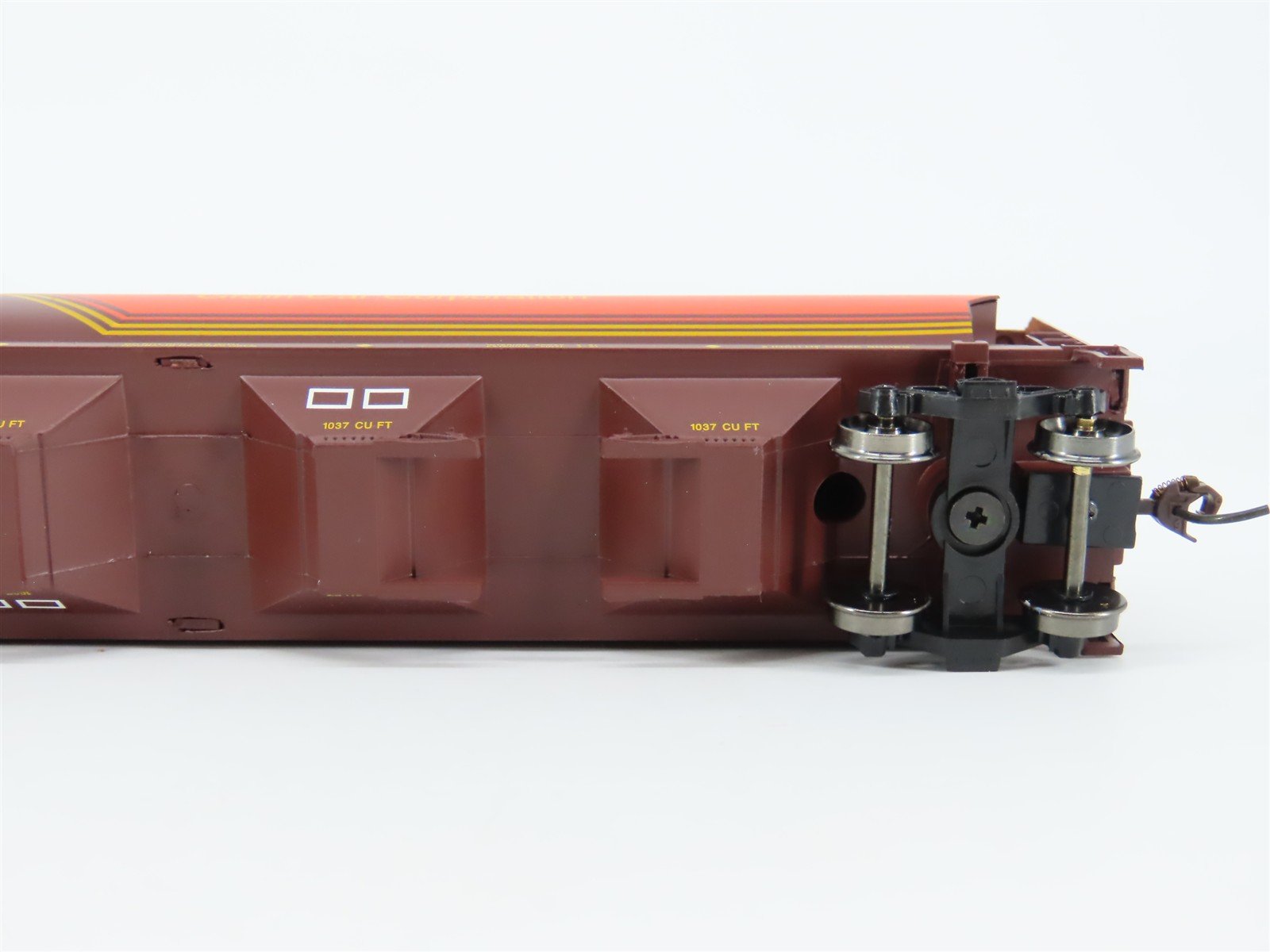 HO Bachmann Silver Series 19140 SKNX Saskatchewan Cylindrical Hopper #397387