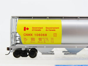 HO Scale Bachmann Silver Series 19136 CNWX Govt. of Canada 4-Bay Hopper #106068