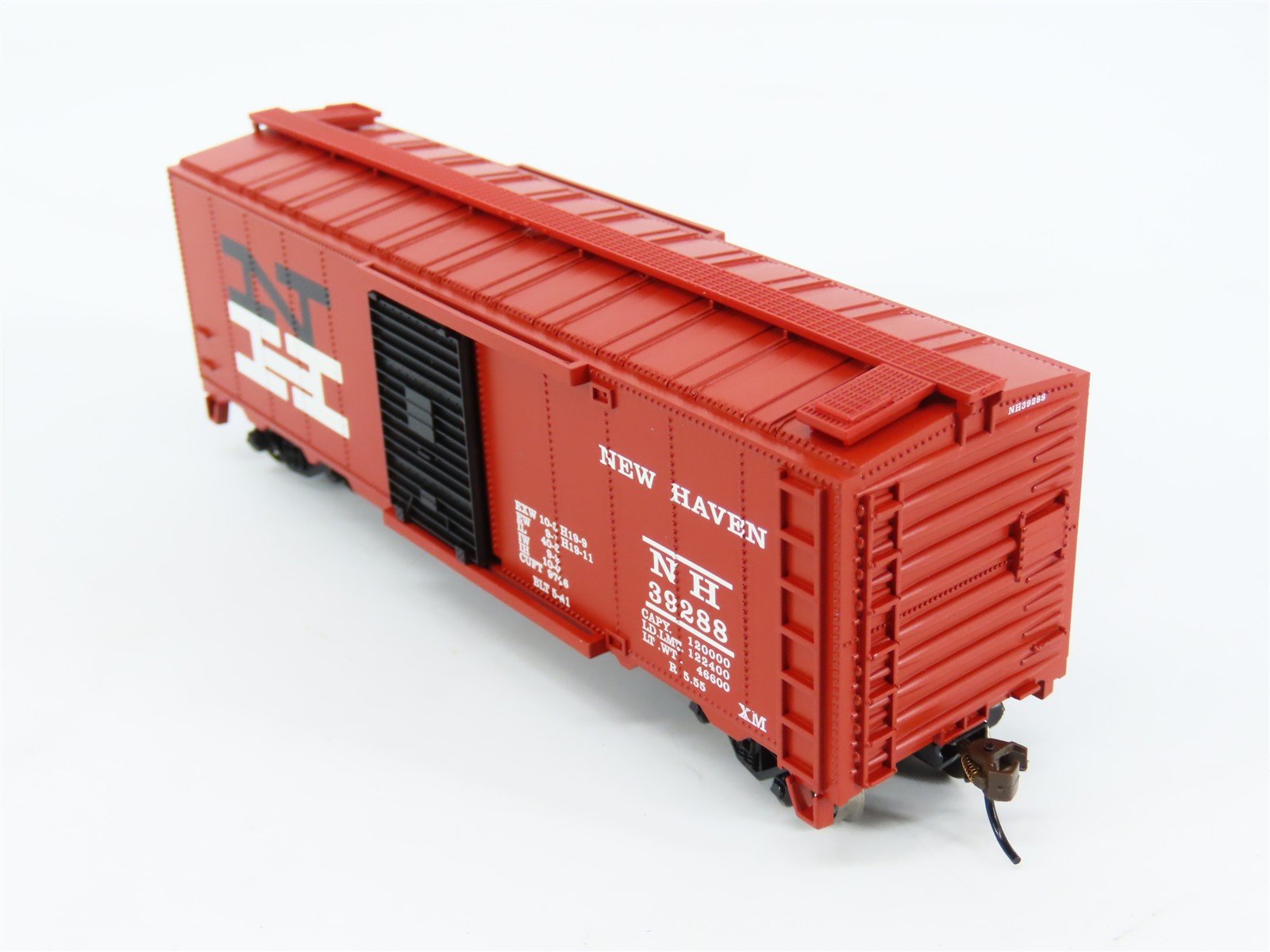 HO Scale Bachmann Silver Series 17031 NH New Haven 40' Box Car #39288