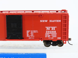 HO Scale Bachmann Silver Series 17031 NH New Haven 40' Box Car #39288