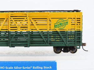 HO Bachmann Silver Series 18541 CNW Chicago & North Western 40' Stock Car #14332