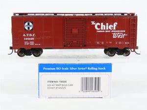 HO Scale Bachmann Silver Series 16505 ATSF The Chief West 40' Box Car #145225