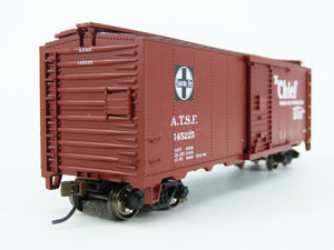 HO Scale Bachmann Silver Series 16505 ATSF The Chief West 40' Box Car #145225