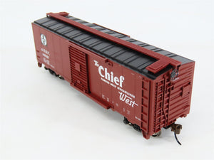 HO Scale Bachmann Silver Series 16505 ATSF The Chief West 40' Box Car #145225