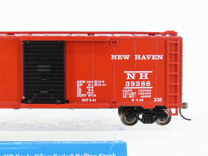 HO Scale Bachmann Silver Series 17031 NH New Haven 40' Box Car #39288