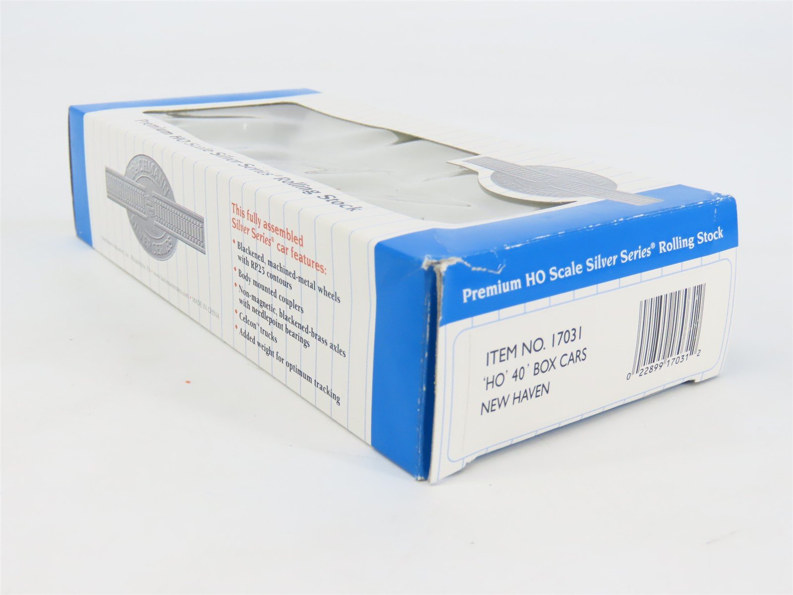 HO Scale Bachmann Silver Series 17031 NH New Haven 40' Box Car #39288