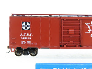 HO Scale Bachmann Silver Series 16505 ATSF The Chief West 40' Map Boxcar #145225