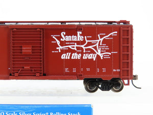 HO Scale Bachmann Silver Series 16505 ATSF The Chief West 40' Map Boxcar #145225