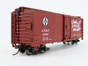 HO Scale Bachmann Silver Series 16505 ATSF The Chief West 40' Map Boxcar #145225