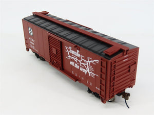 HO Scale Bachmann Silver Series 16505 ATSF The Chief West 40' Map Boxcar #145225