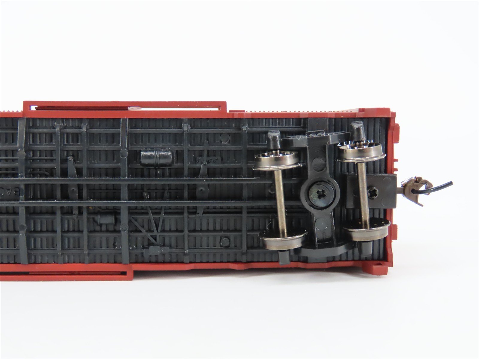 HO Scale Bachmann Silver Series 16505 ATSF The Chief West 40' Map Boxcar #145225