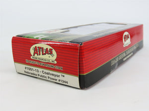 HO Scale Atlas 1001-13 NPPX Nebraska Public Power Coalveyor #1244 w/ Load